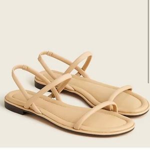 J.Crew Menorca padded slingback sandal in sandy beach 8.5